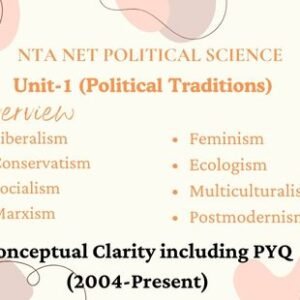 Unit-1 Political Theory (UGC NTA NET Material) ((Political Traditions)